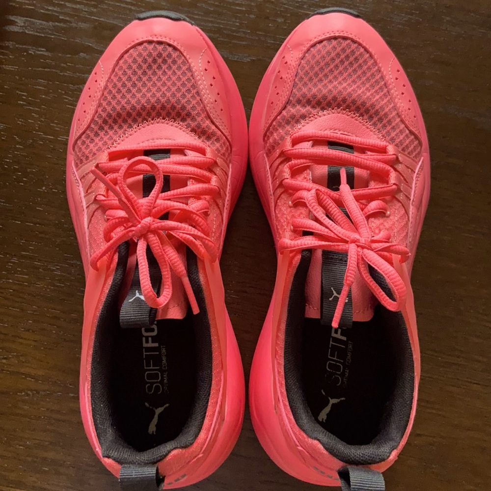 Pink Puma Gym Shoes